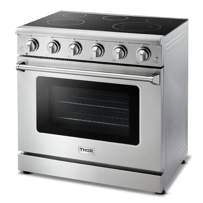 THOR 36" Professional Electric Range, HRE3601 - Farmhouse Kitchen and Bath