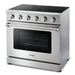 THOR 36" Professional Electric Range, HRE3601 - Farmhouse Kitchen and Bath