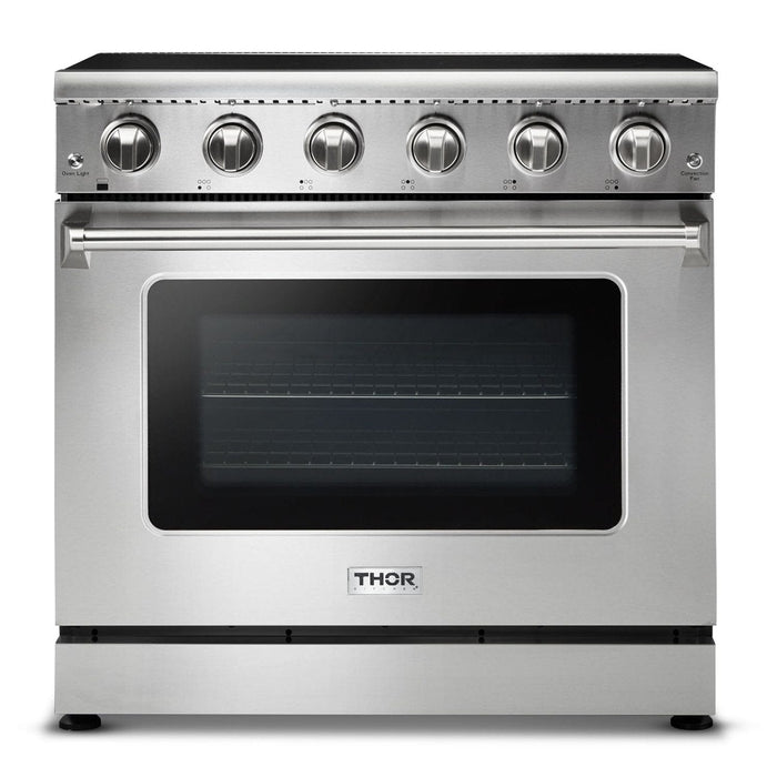 THOR 36" Professional Electric Range, HRE3601 - Farmhouse Kitchen and Bath