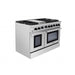 Thor 48" Professional Propane Range in Stainless Steel, LRG4807ULP - Farmhouse Kitchen and Bath
