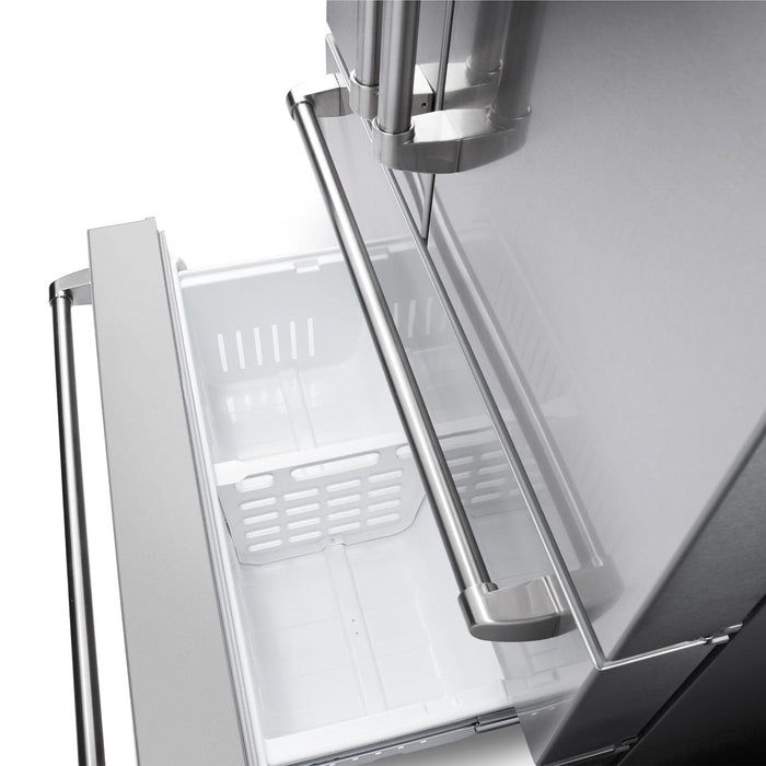 THOR 36 Inch Professional French Door Refrigerator with Freezer Drawers TRF3602 - Farmhouse Kitchen and Bath