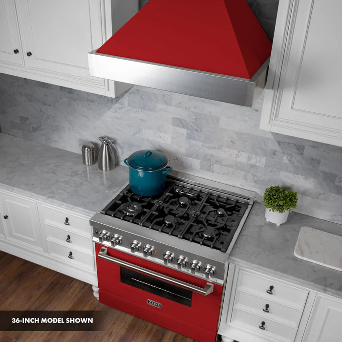 ZLINE 30" Bundle Range RAS-RM-30 & Range Hood 8654RM-30, 2KP-RASRMRH3009K