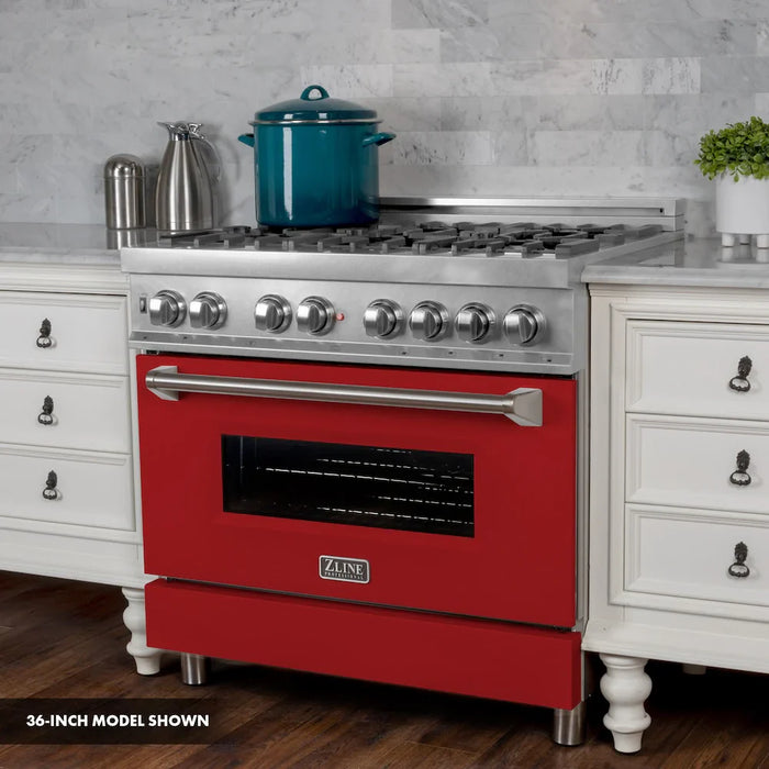 ZLINE 30" Bundle Range RAS-RM-30 & Range Hood 8654RM-30, 2KP-RASRMRH3009K