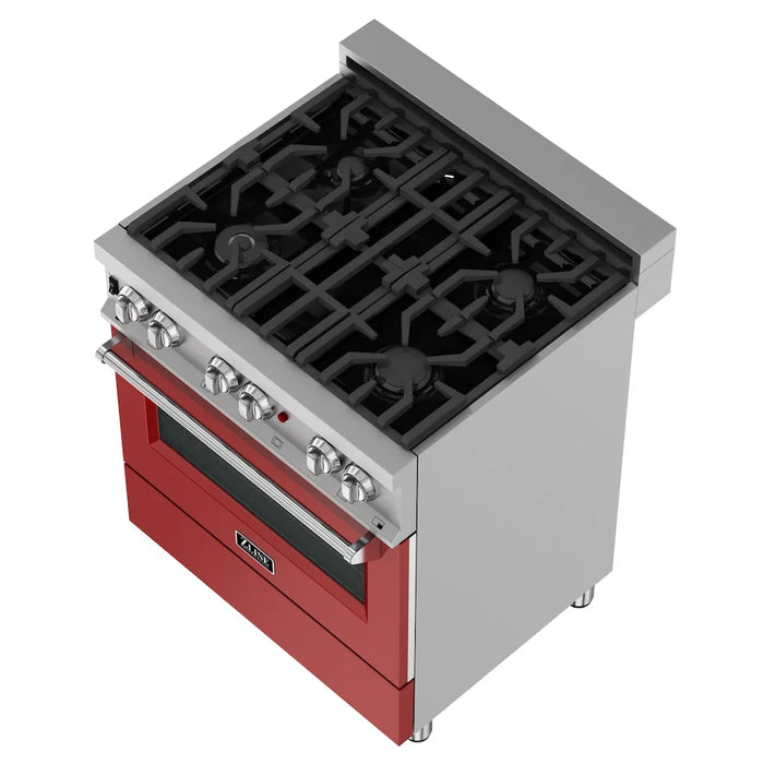 ZLINE 30" Bundle Range RAS-RM-30 & Range Hood 8654RM-30, 2KP-RASRMRH3009K