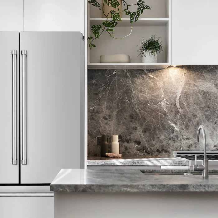 ZLINE Kitchen Package with Refrigerator, Range, Microwave, 3KPR-RAOTRH3009K