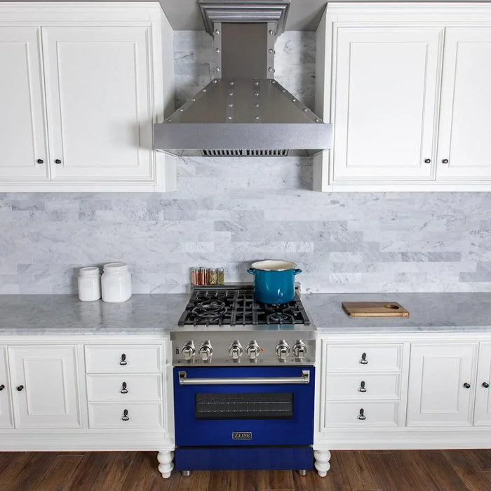 ZLINE 30" Bundle Range RA-BG-30 & Range Hood KB-30, 2KP-RABGRH3009K