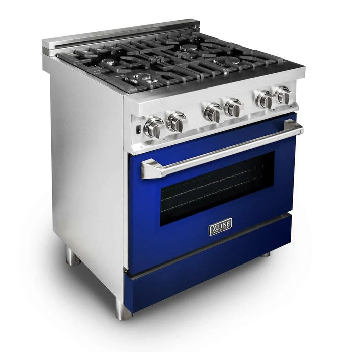 ZLINE 30" Bundle Range RA-BG-30 & Range Hood KB-30, 2KP-RABGRH3009K