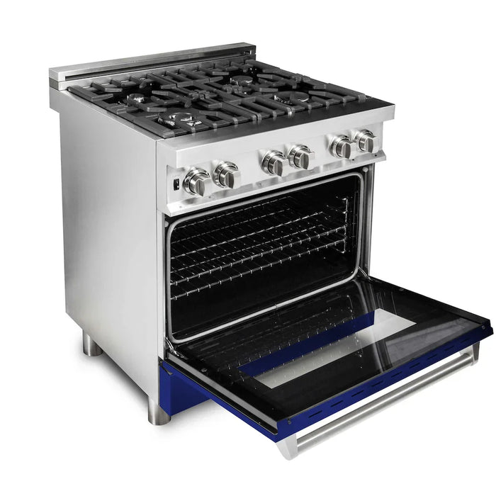 ZLINE 30" Bundle Range RA-BG-30 & Range Hood KB-30, 2KP-RABGRH3009K