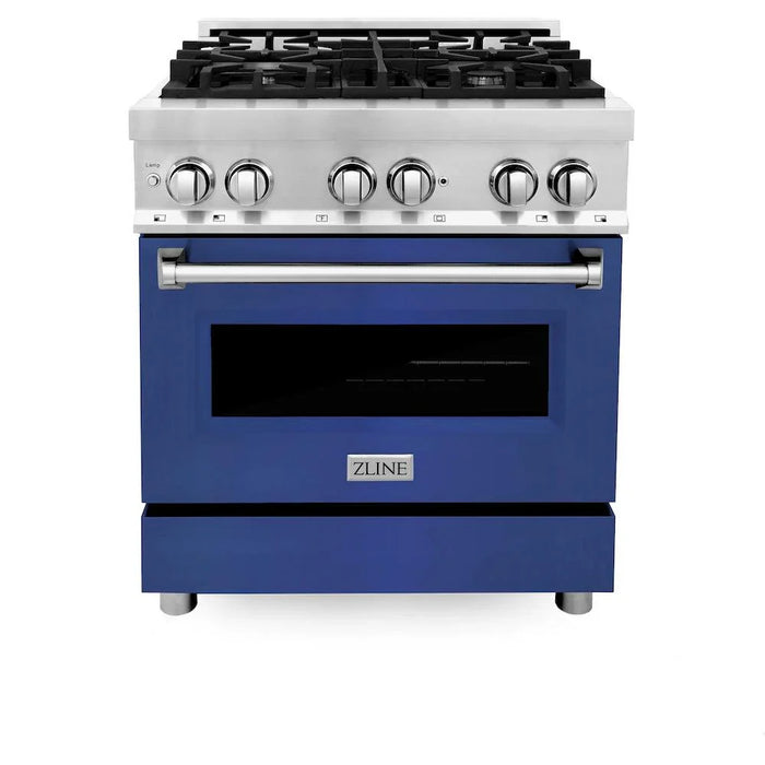ZLINE 30" Bundle Range RA-BM-30 & Wall Range Hood KB-30, 2KP-RABMRH3009K