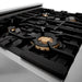 ZLINE 30" Autograph Edition, Gas Range, Gas Oven, RGZ-30-MB - Farmhouse Kitchen and Bath