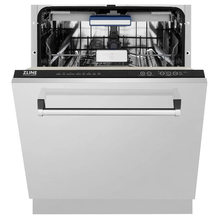 ZLINE Kitchen Package Refrigerator, Range , Range Hood , Microwave, Dishwasher 5KPR-RARH48-MWDWV09K