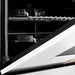 ZLINE 36" Autograph Gas Range, DuraSnow, White Door, Gold RGSZ-WM-36-G - Farmhouse Kitchen and Bath