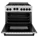 ZLINE 36" Autograph Edition, Gas Range, Gas Oven, RGZ-36-MB - Farmhouse Kitchen and Bath