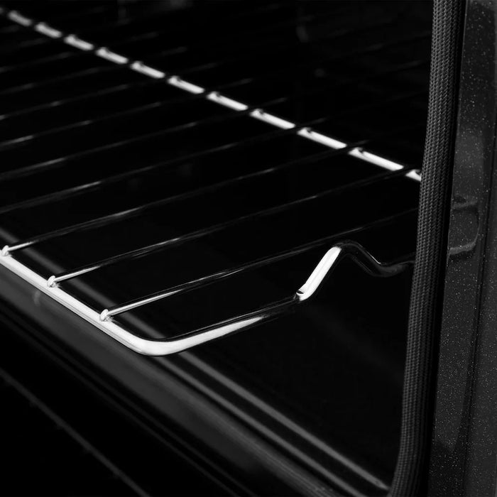ZLINE Kitchen Package Refrigerator, Rangetop, Rangehood, Wall Oven, 4KPR-RTRH36-AWD09K