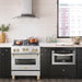ZLINE 30" Autograph Gas Range Gas, DuraSnow, RGSZ-SN-30-G - Farmhouse Kitchen and Bath