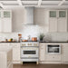 ZLINE 30" Autograph Gas Range Gas, DuraSnow, RGSZ-SN-30-G - Farmhouse Kitchen and Bath
