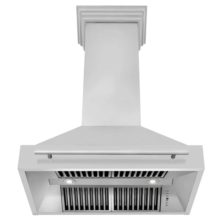 ZLINE 36" Autograph Stainless Wall Range Hood, 8654STX-3609K
