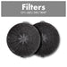 ZLINE 1 Set Charcoal Filters for Range Hoods w/Recirculating Option, CF1 - 587/597/9597 - Farmhouse Kitchen and Bath