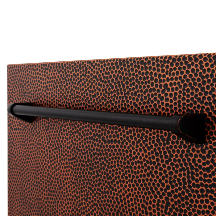 ZLINE 18" Dishwasher, Hammered Copper panel, Stainless Tub, DWV - HH - 18 - Farmhouse Kitchen and Bath