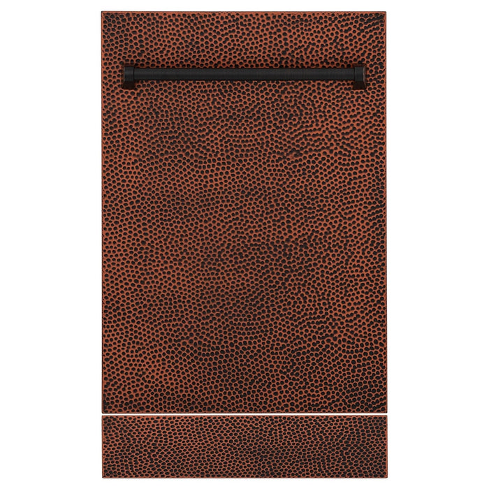 ZLINE 18" Dishwasher, Hammered Copper panel, Stainless Tub, DWV - HH - 18 - Farmhouse Kitchen and Bath
