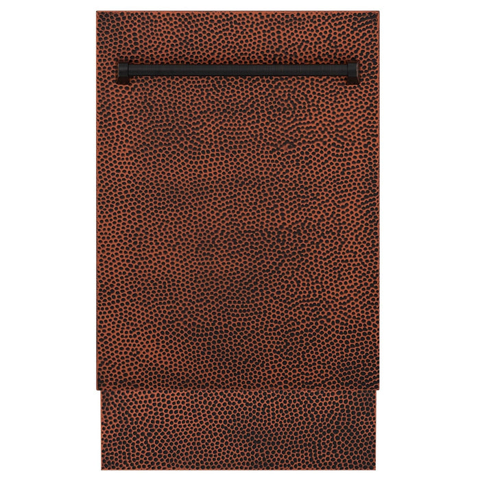ZLINE 18" Dishwasher, Hammered Copper panel, Stainless Tub, DWV - HH - 18 - Farmhouse Kitchen and Bath