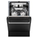 ZLINE 18" Dishwasher in Black matt panel, Stainless Tub, DWV - BLM - 18 - Farmhouse Kitchen and Bath