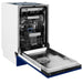 ZLINE 18" Dishwasher in Blue gloss panel, Stainless Tub, DWV - BG - 18 - Farmhouse Kitchen and Bath