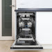 ZLINE 18" Dishwasher in Custom Panel Ready, Stainless Tub, DWV - 304 - 18 - Farmhouse Kitchen and Bath