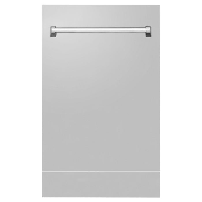 ZLINE 18" Dishwasher in Custom Panel Ready, Stainless Tub, DWV - 304 - 18 - Farmhouse Kitchen and Bath