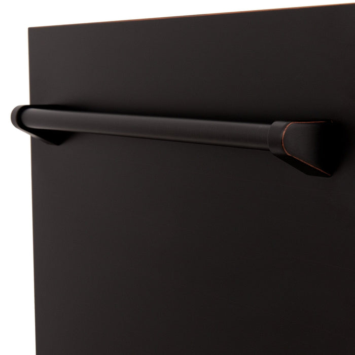 ZLINE 18" Dishwasher, Oil Rubbed Bronze panel, Stainless Tub, DWV - ORB - 18 - Farmhouse Kitchen and Bath