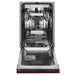 ZLINE 18" Dishwasher, Red Gloss panel, Stainless Tub, DWV - RG - 18 - Farmhouse Kitchen and Bath