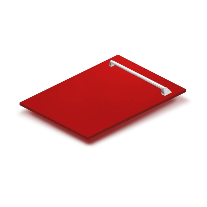 ZLINE 18" Dishwasher, Red Matt panel, Stainless Tub, DWV - RM - 18 - Farmhouse Kitchen and Bath