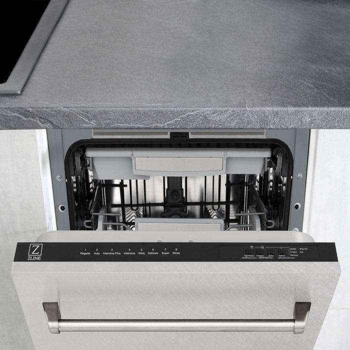 ZLINE 18" Dishwasher, Stainless panel, Stainless Tub, DWV - SN - 18 - Farmhouse Kitchen and Bath