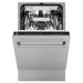 ZLINE 18" Dishwasher, Stainless panel, Stainless Tub, DWV - SN - 18 - Farmhouse Kitchen and Bath