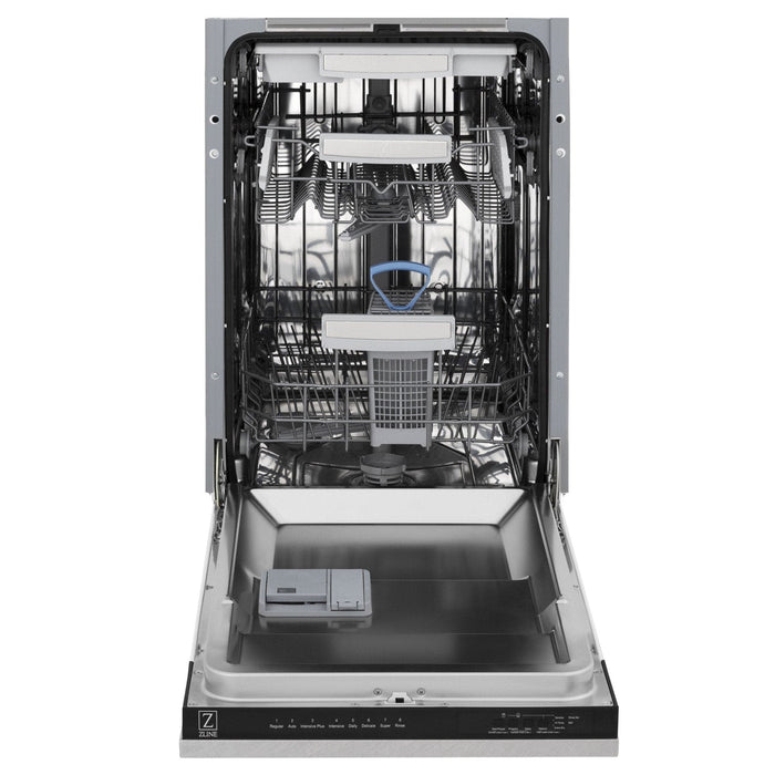 ZLINE 18" Dishwasher, Stainless panel, Stainless Tub, DWV - SN - 18 - Farmhouse Kitchen and Bath