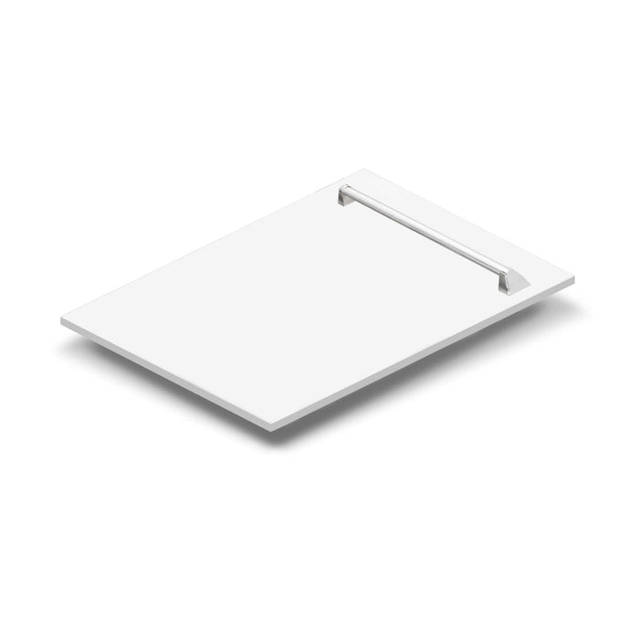ZLINE 18" Dishwasher, White Matte panel, Stainless Tub, DWV - WM - 18 - Farmhouse Kitchen and Bath