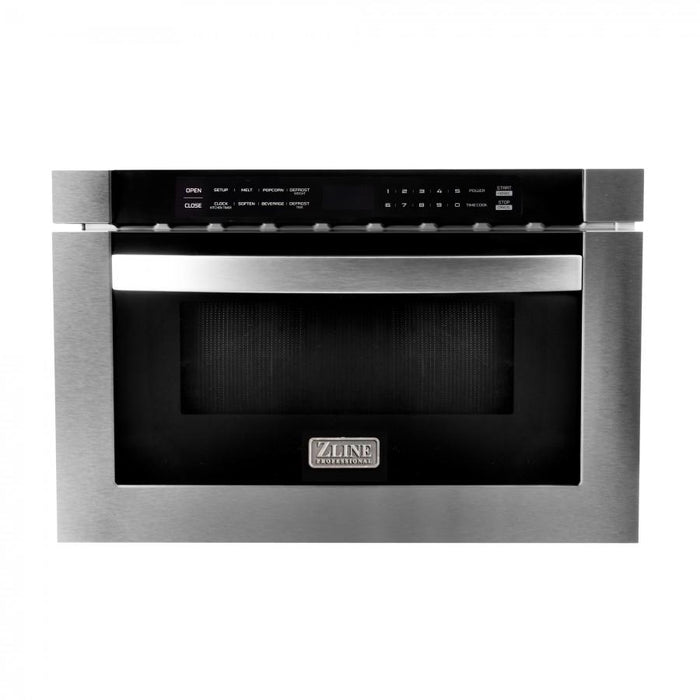 ZLINE 24" 1.2 cu. ft. Microwave Drawer in Stainless Steel, MWD - 1 - Farmhouse Kitchen and Bath