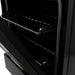 ZLINE 24" Autograph Dual Fuel Range Black Stainless, Bronze RABZ - 24 - CB - Farmhouse Kitchen and Bath