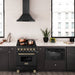 ZLINE 24" Autograph Dual Fuel Range, Black Stainless, RABZ - 24 - CB - Farmhouse Kitchen and Bath