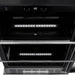 ZLINE 24" Autograph Edition 154 Can Beverage Cooler Fridge with Adjustable Shelves in Stainless Steel with Gold Accents RBVZ - US - 24 - G - Farmhouse Kitchen and Bath
