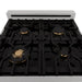 ZLINE 24" Autograph Gas Range, DuraSnow, White Door, RGSZ - WM - 24 - G - Farmhouse Kitchen and Bath
