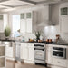 ZLINE 24" Autograph Gas Range Gas, DuraSnow, RGSZ - SN - 24 - MB - Farmhouse Kitchen and Bath