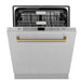 ZLINE 24" Autograph Tall Tub Dishwasher, Bronze, DWMTZ - SN - 24 - CB - Farmhouse Kitchen and Bath