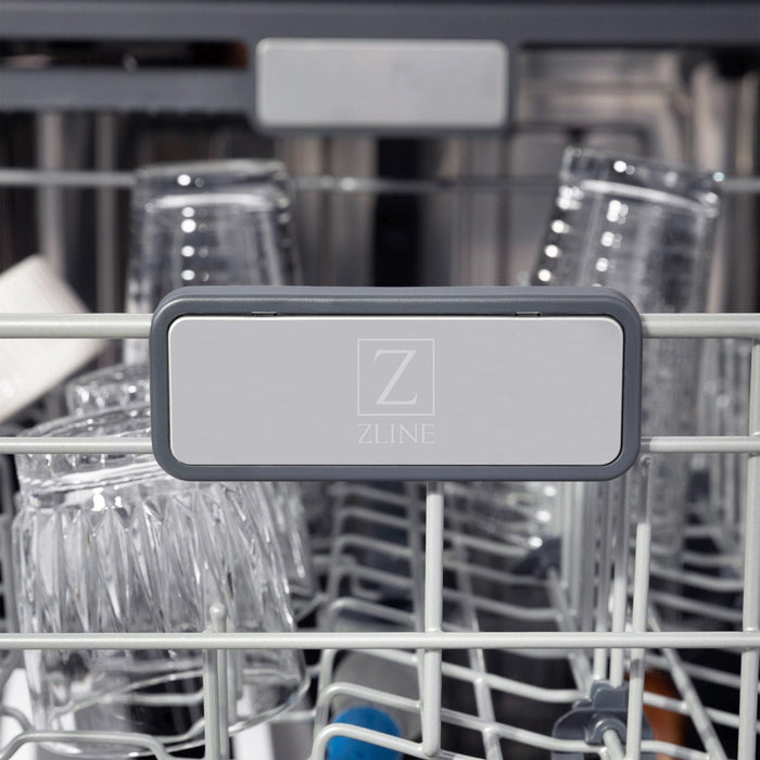 ZLINE 24" Autograph Tall Tub Dishwasher, Bronze, DWMTZ - SN - 24 - CB - Farmhouse Kitchen and Bath