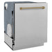 ZLINE 24" Autograph Tall Tub Dishwasher, Bronze, DWMTZ - SN - 24 - CB - Farmhouse Kitchen and Bath