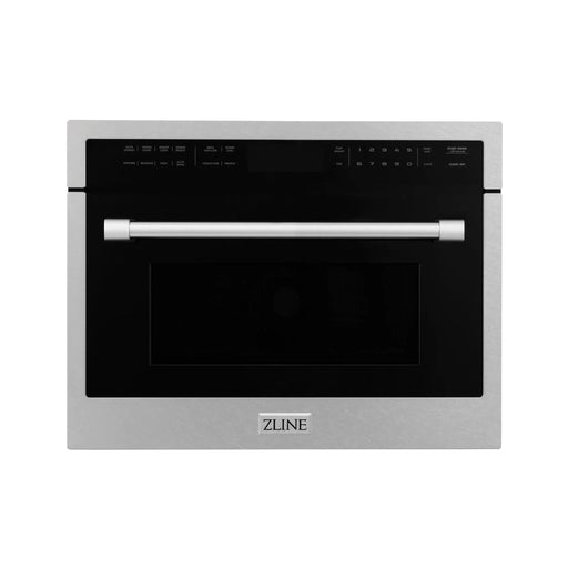 ZLINE 24" Built - in Convection Microwave Oven, DuraSnow, MWO - 24 - SS - Farmhouse Kitchen and Bath