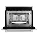 ZLINE 24" Built - in Convection Microwave Oven, DuraSnow, MWO - 24 - SS - Farmhouse Kitchen and Bath