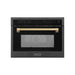 ZLINE 24" Convection Microwave, Black Stainless, Bronze MWOZ - 24 - BS - CB - Farmhouse Kitchen and Bath