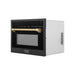 ZLINE 24" Convection Microwave, Black Stainless, Bronze MWOZ - 24 - BS - CB - Farmhouse Kitchen and Bath