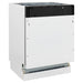 ZLINE 24" Dishwasher, Custom Panel Ready, Stainless Tub, 3rd Rack, DWV - 24 - Farmhouse Kitchen and Bath